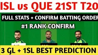 ISL vs QUE