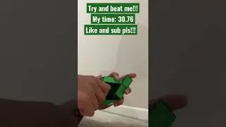 Turning A Snake Cube Into a Ball In 30 Seconds!!!