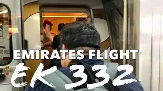 INSIDE EMIRATES FLIGHT EK332