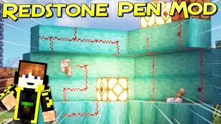 Redstone Pen Mod | Ahora Es Mas Facil Usar La Redstone | Forge | Minecraft 1.16.5  Review En Espa&ntilde;ol
