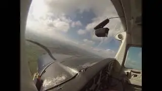 Approach and Landing Sleap runway 18