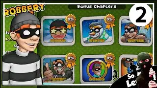 Robbery Bob|| All Costom Use - Ten Super Thieves || chapter 1 Part 2 😱 All Levels #tpgamer1516