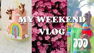 Weekend Vlog with Family| Daughters 1st Birthday | Zim Mom YouTuber