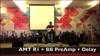PedalBoard Test - AMT R1 Legend Amp Series