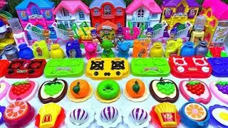 5:46 Minutes Satisfying with Unboxing Hello Kitty Tiny Kitchen Set | MiniatureKitchen Set Review