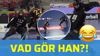 Svenskens chock-agerande p&aring; straffen i INNEBANDY-VM