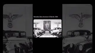 Rare Footage: Mercedes-Benz Showroom in Munich, 1935 #military #history #ww2