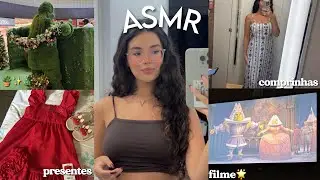 ASMR VLOG - UM DIA COMIGO 🍒comprinhas, trabalho, conversas 