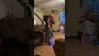 Epic hoverboard fail