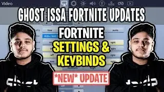 Ghost Issa Fortnite Settings, Build Controls, Sensitivity, Gear and Setup Season 10 Updates