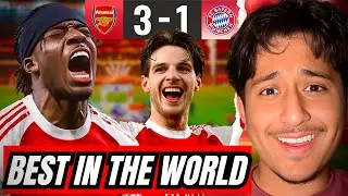 CAN ANYONE STOP ARSENAL?! | Arsenal 3-1 Bayern Munich (Reaction & Player Ratings)