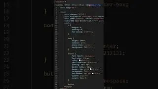 CSS Cool Button Click Effect 