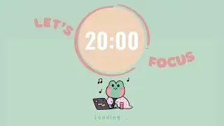 Pomodoro Timer 4x30min ~ Animal Day Care 🐈 Lo-fi beats ~ ADHD focus