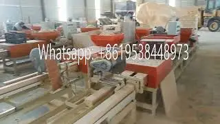 Testing Sawdust Wood Pallet Block Machine for client | Compressed Wood Block Making Machine