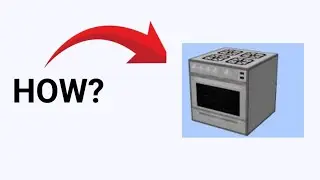 HOW TO MAKE GAS STOVE IN MINECRAFT#minecraft 