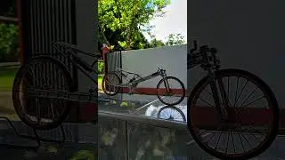 mini chasis drag bike#miniature