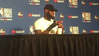 LeBron James Game 4 Finals Postgame Press Conference