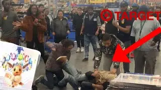 Борьба за карты покемонов в Target