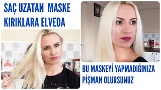 KURU MAYA SAÇ MASKESİ | Saçları Uzatan | Parlak Saçlar