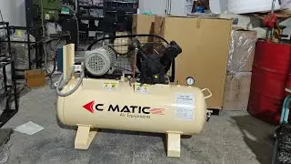 3 HP C MATIC PISTON AIR COMPRESSORS WORKING PROCESS 