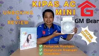 Air Cooler Fan | GM Bear Kipas Angin AC Mini Unboxing Review