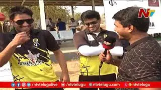 MP Santosh Kumar Participates In COVID-19 Warriors Cricket Match | Green India Challenge | NTV