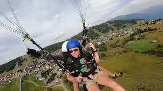 Tricks and Landing the Parapont - Les Saises