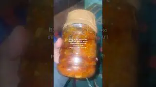 Peking gareko achar #buff and pig and sukuti 🤭#nepaligril #shortsvideo