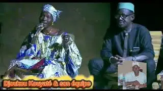 Djoukou Kouyaté et sa femme Djali Koumba- Sumu.