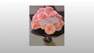 Women's day craft Idea//bouquet wrapping tutorial//💐papercraft. Happy women's day💐✨