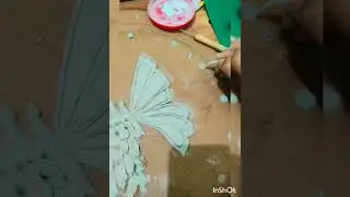 Clay art. clay work.Butterfly🦋 part1. Ronak's art. 2nd part come soon.