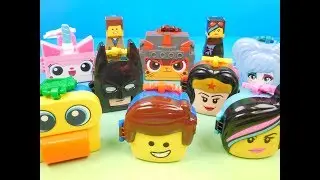 Обзор набора из 8 игрушек McDonald's Happy Meal по мотивам фильма &laquo;ЛЕГО ФИЛЬМ 2: ВТОРАЯ ЧАСТЬ&raquo; (2...