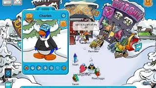 Meeting Charles on Club Penguin Universe
