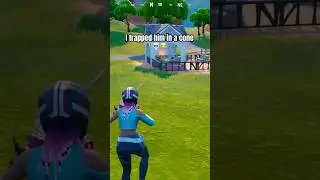 Trapped in a cone 💀 #fortnite #fortnitekills #fortnitevid #shorts #sub #viral #reload