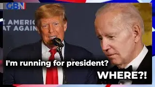 Donald Trump BRUTALLY mocks Joe Biden in hilarious speech - &lsquo;He doesn&rsquo;t know he&rsquo;s alive!&rsquo;