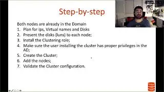 Keeping your SQL SERVER Always ON módulo 4:3: O Windows Server Failover Cluster