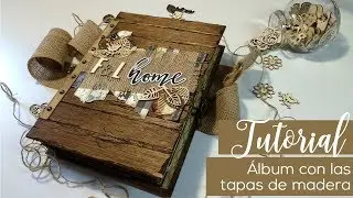 #Álbum con las tapas de madera
