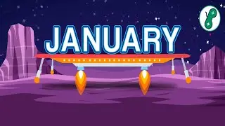 Month Name Space Learning Games Specially For Child And Kids