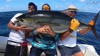 Fishing in Seychelles with Boston Whaler 370 Outrage! Praslin, Mah&eacute;, The Amirantes, Farquhar ...