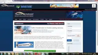 Traffic Monsoon  -  How to surf 10 ads per day and qualify