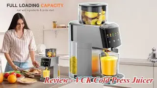 Review - VCK Cold Press Juicer/Fonder Klindt