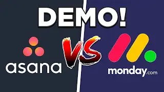 Monday.com vs Asana DEMO | Project Management Comparison