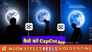 New Trending Sky Moon Video Editing 100%Viral  Trick 😱 🔥 How To Edit Moon Video In CapCut App