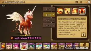 ○☆AsT☆○ Summoners War [Helena (Fire Unicorn) Showcase] Part 1/3 (PvE)