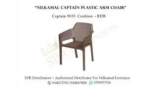 Nilkamal Captain Plastic Arm Chair