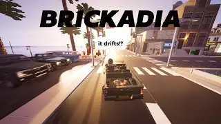 Driving in CITYRPG Server | Brickadia