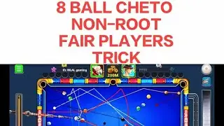 8 ball pool cheto hack non root fair player trick #8ballpool 5m to 500m under 30 min