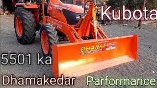 Kubota tractor dozer performance in the mud | #shorts | # tractor