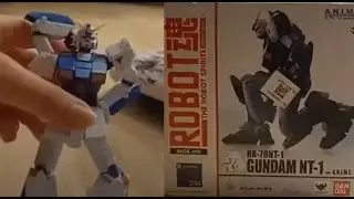 Unboxing Gundam Action figure  RX 78 NT1 ANIME.. First un boxing video