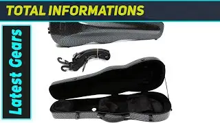 Best Hard Carbon Fiber Violin Case 4/4 Full Size Protection